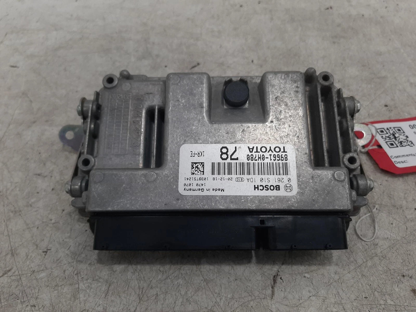 Toyota Aygo Mk2 ECU Engine Control Unit Kit Parts 1KR/FE-E6 