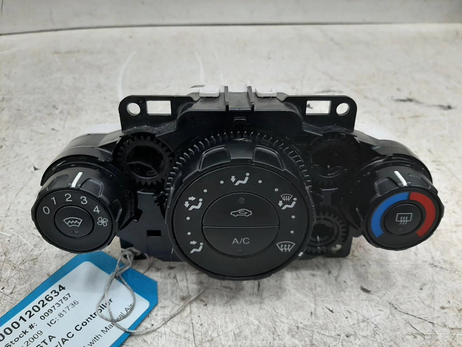 Ford Fiesta Heater Control Switch 