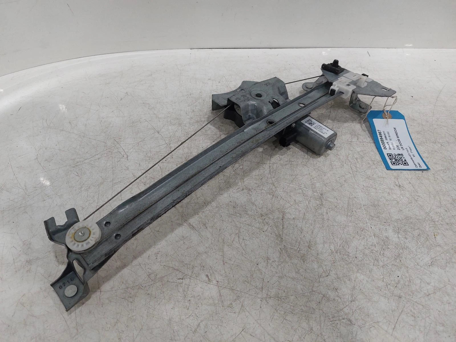 Renault Zoe Window Regulator Rear Passengers Side 