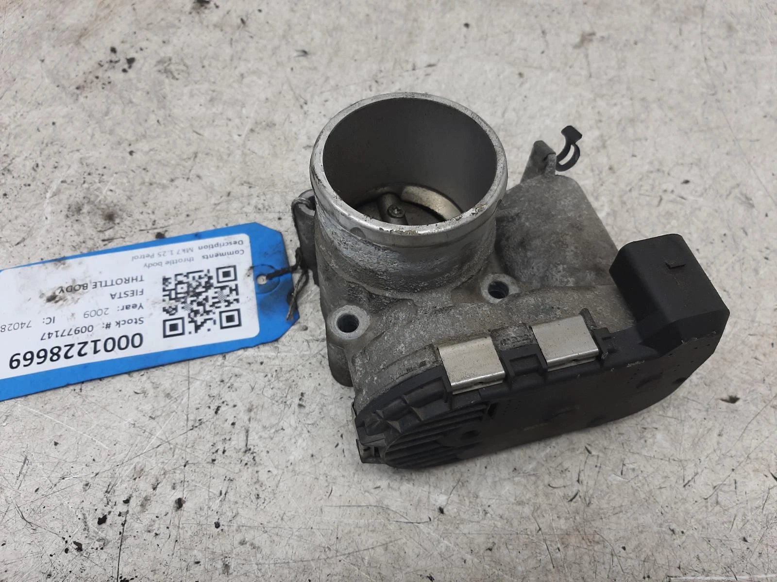 Ford Fiesta Mk7 SNJA 1.2LPetrol 5 Speed Manual THROTTLE BODY 