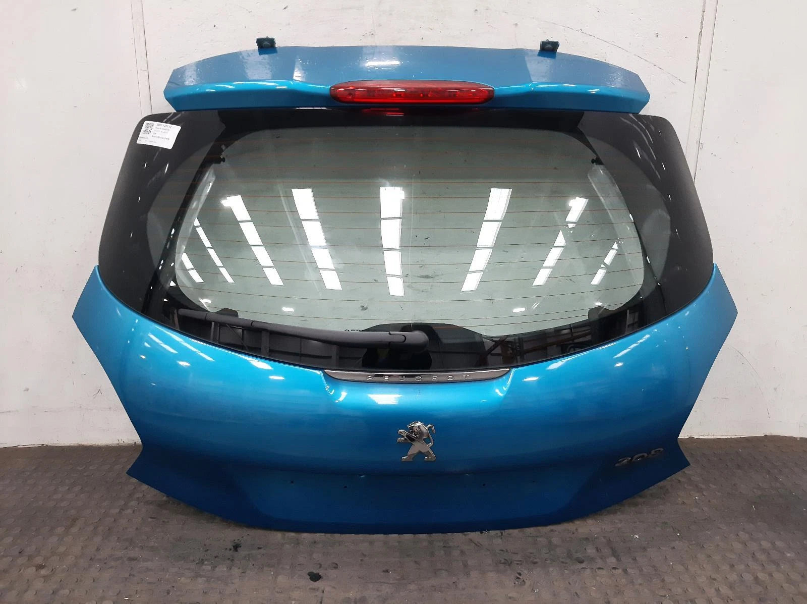 Peugeot 208 Mk1 Blue Tailgate 