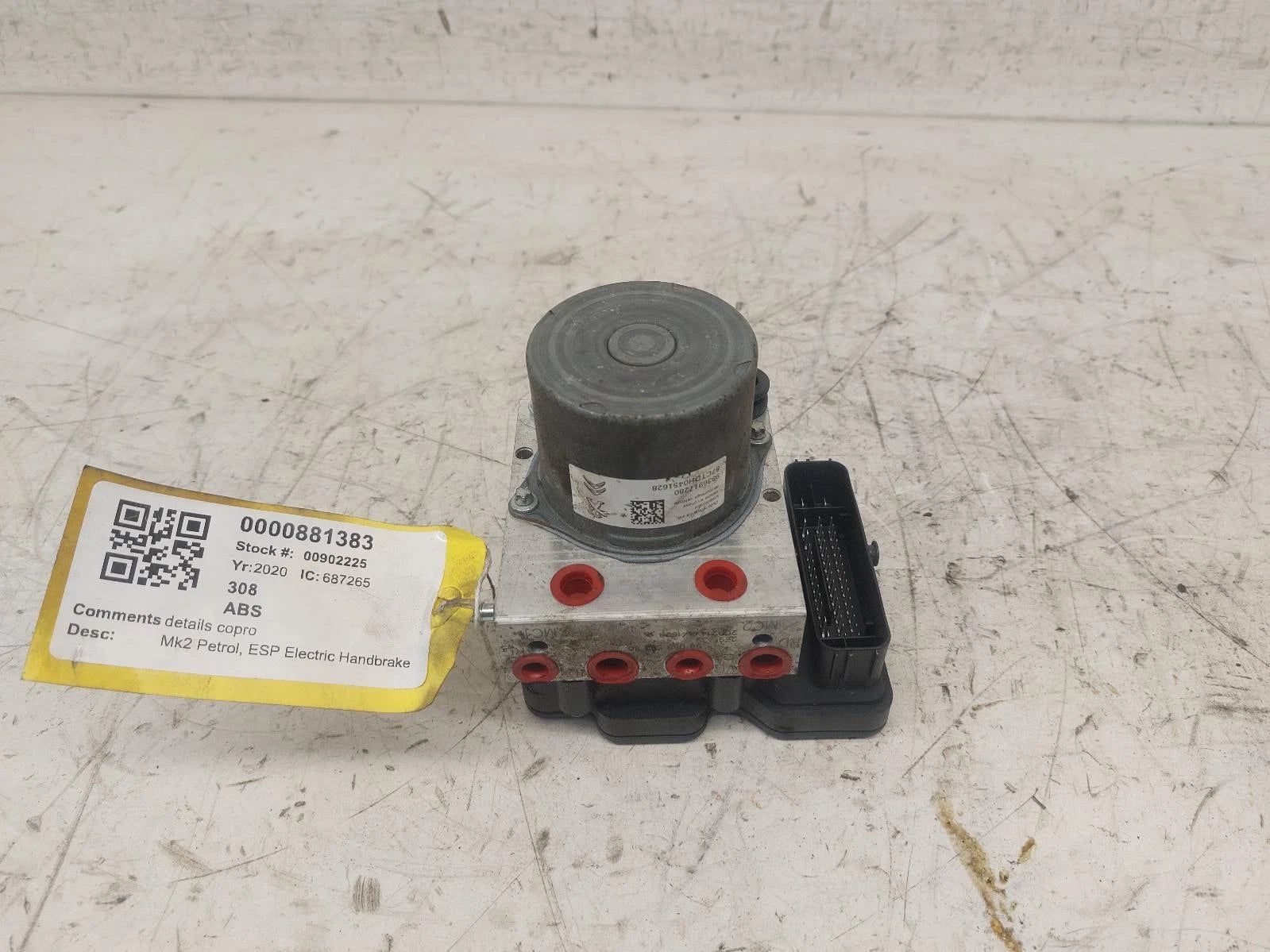 Peugeot 308 Mk2 ABS Pump/Modulator 