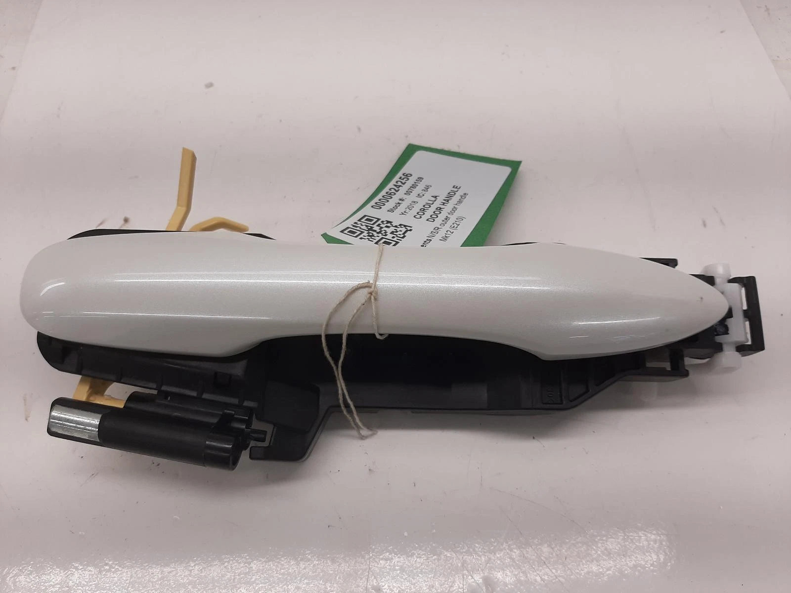 Toyota Corolla Exterior White Left Rear Door Handle 