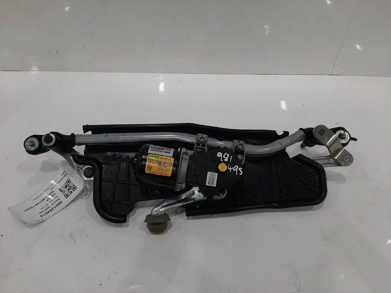 Opel Corsa F Front Wiper Motor With Rack 