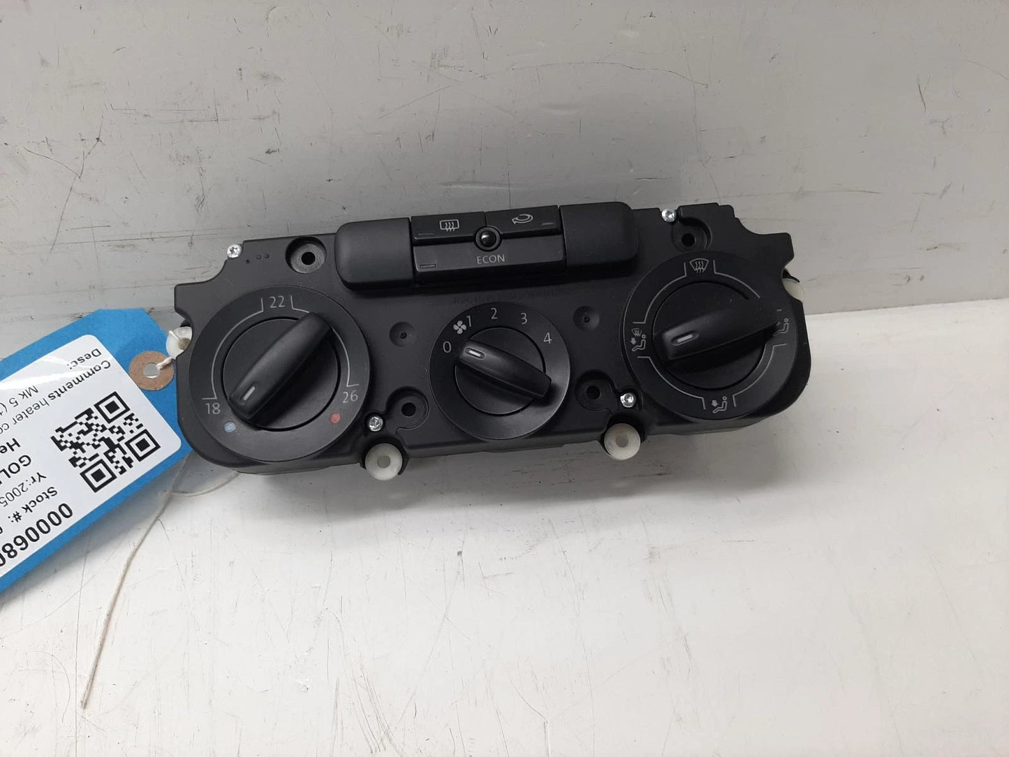 Volkswagen Heater Control Switch 