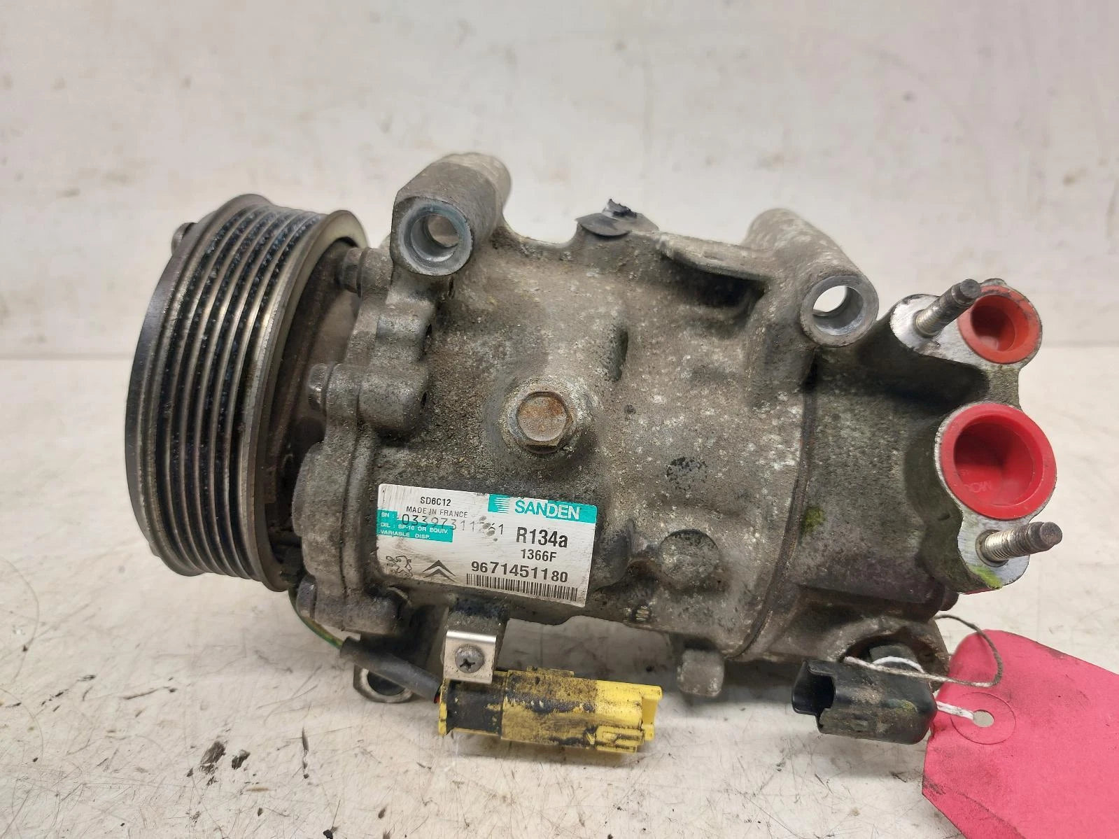 Peugeot 508 Mk1 SANDEN AIR CON A/C COMPRESSOR PUMP 