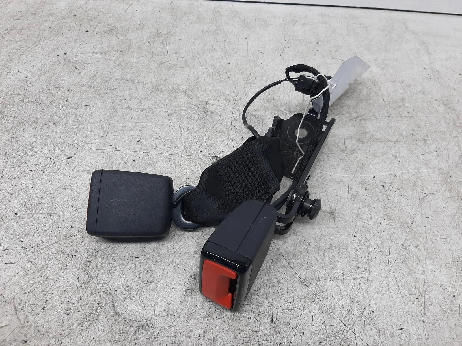 Audi E-Tron Mk1 N/S Passenger Left Rear Seat Belt Stalk 