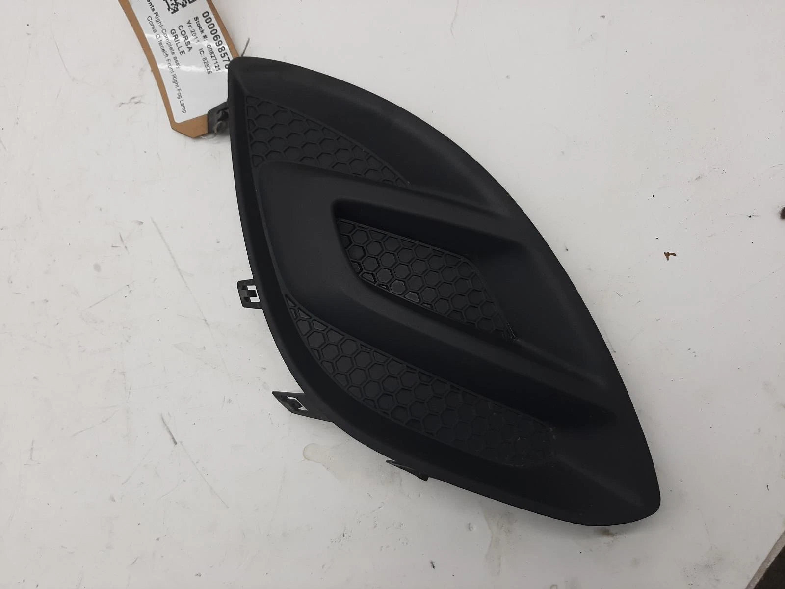 Opel Corsa Van Front Right Black Painted Grille Grill 13344802 