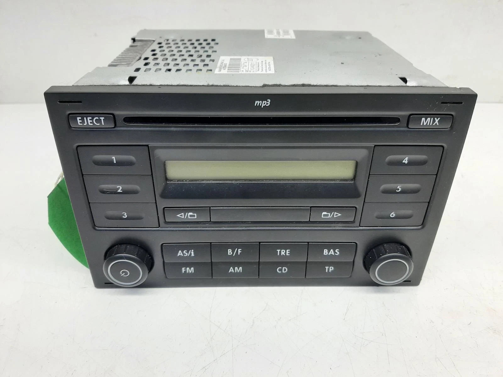 Volkswagen Fox Mk1 (5Z1) OE Radio/CD/Stereo Head Unit 
