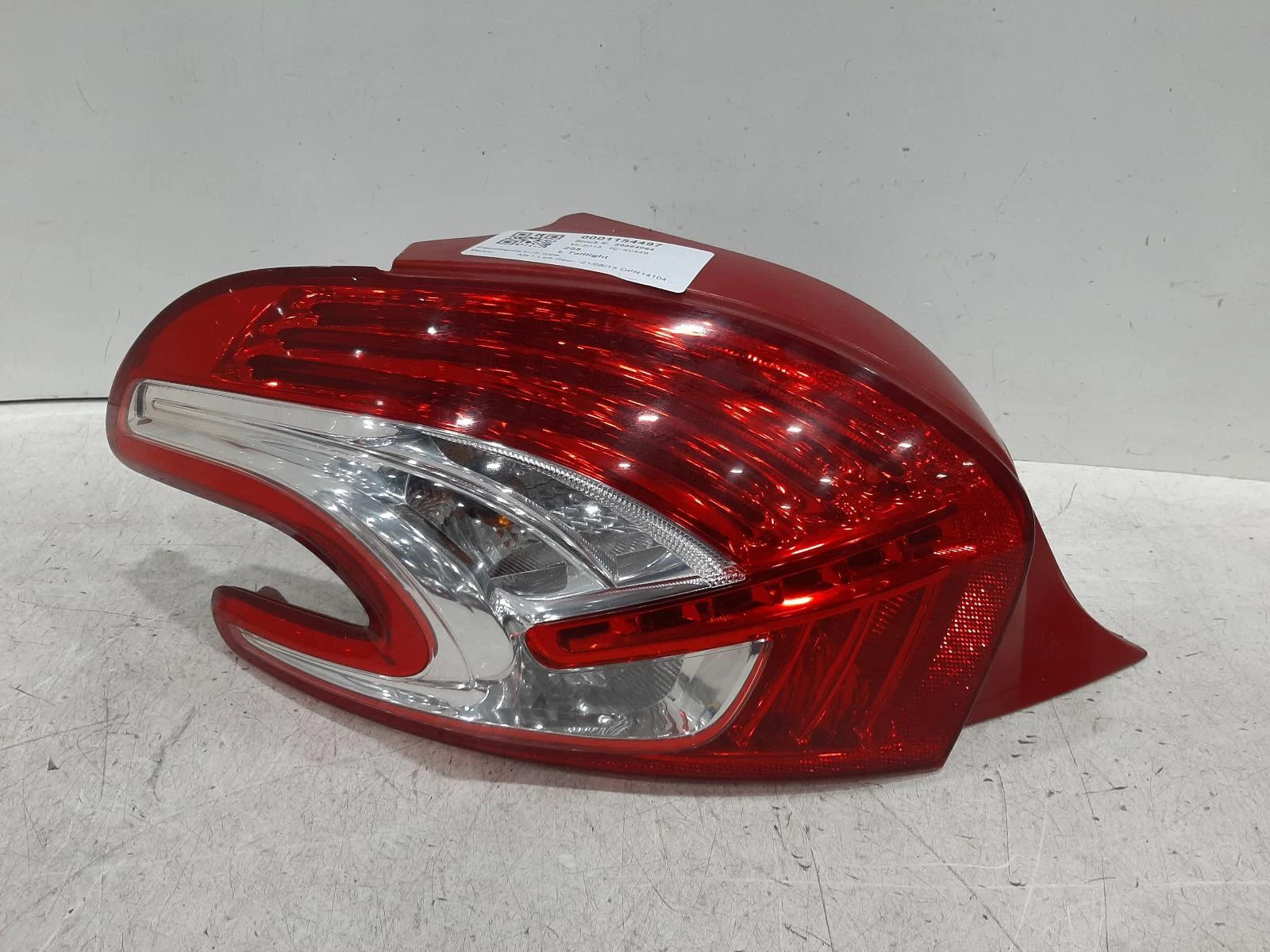 Peugeot 208 Mk1 N/S Passengers Left Rear Taillight Tail Light 