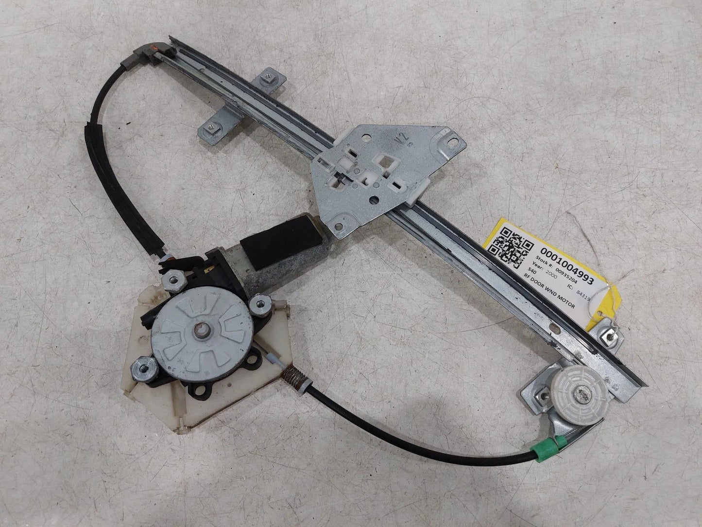 Volvo S40 Window Regulator Front Drivers Side 