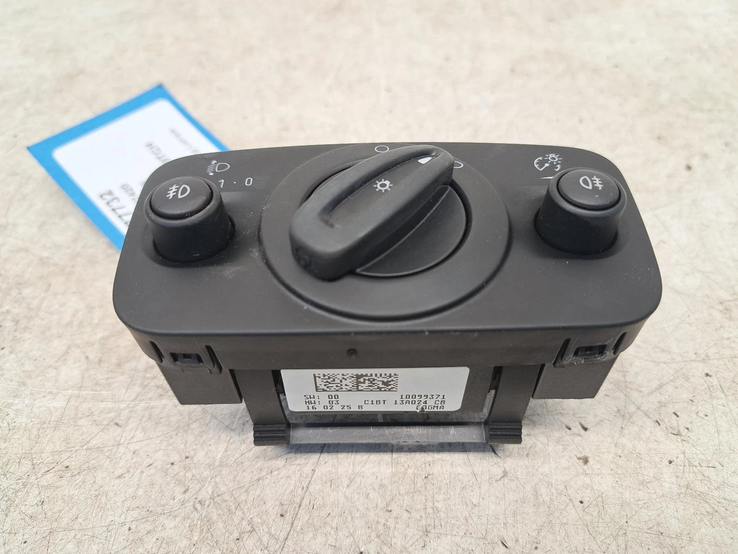 Ford Fiesta Mk7 Headlight Headlamp Switch Dial 
