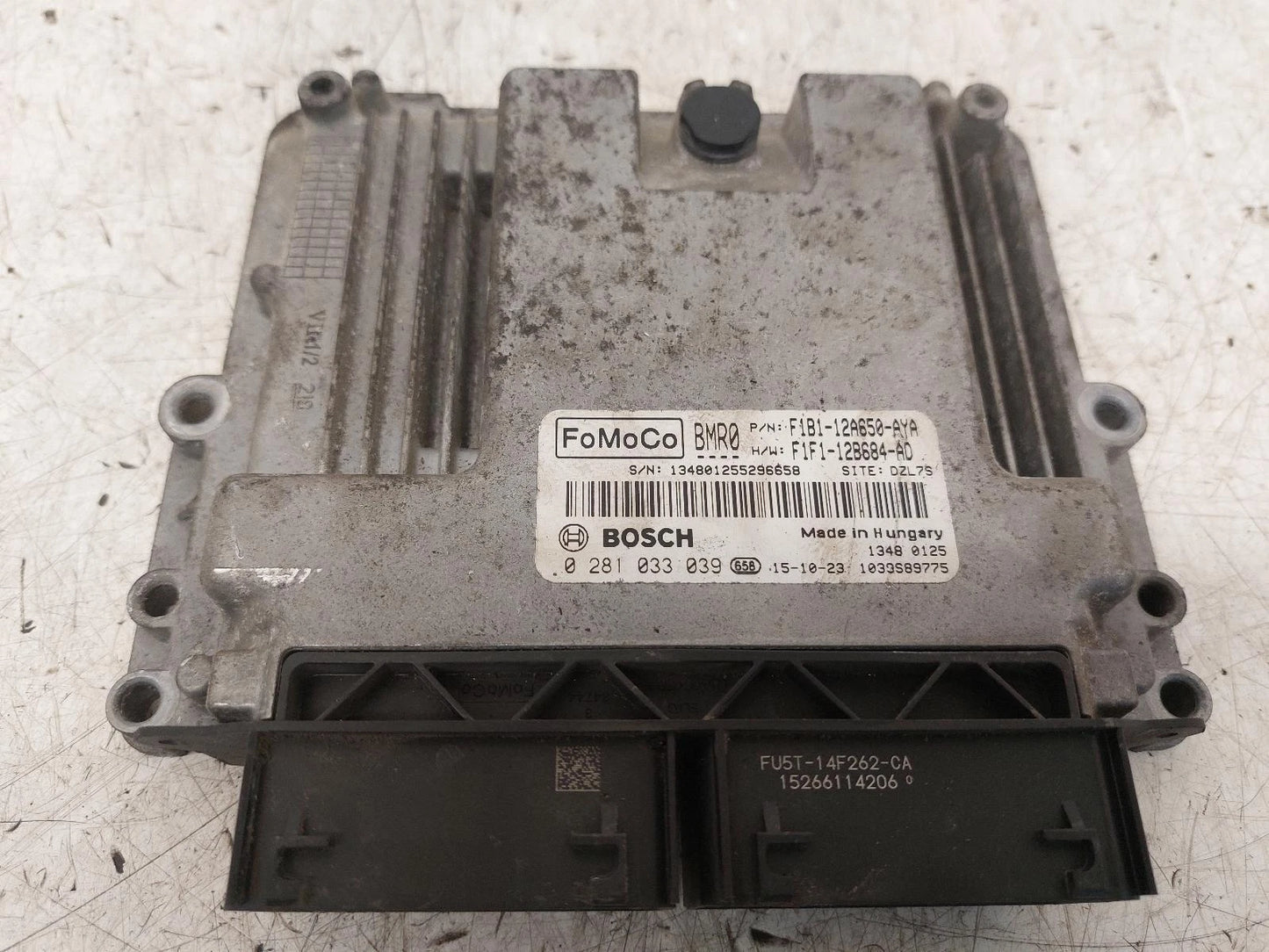 Ford Fiesta Mk7 ECU Engine Control Unit Kit Parts 