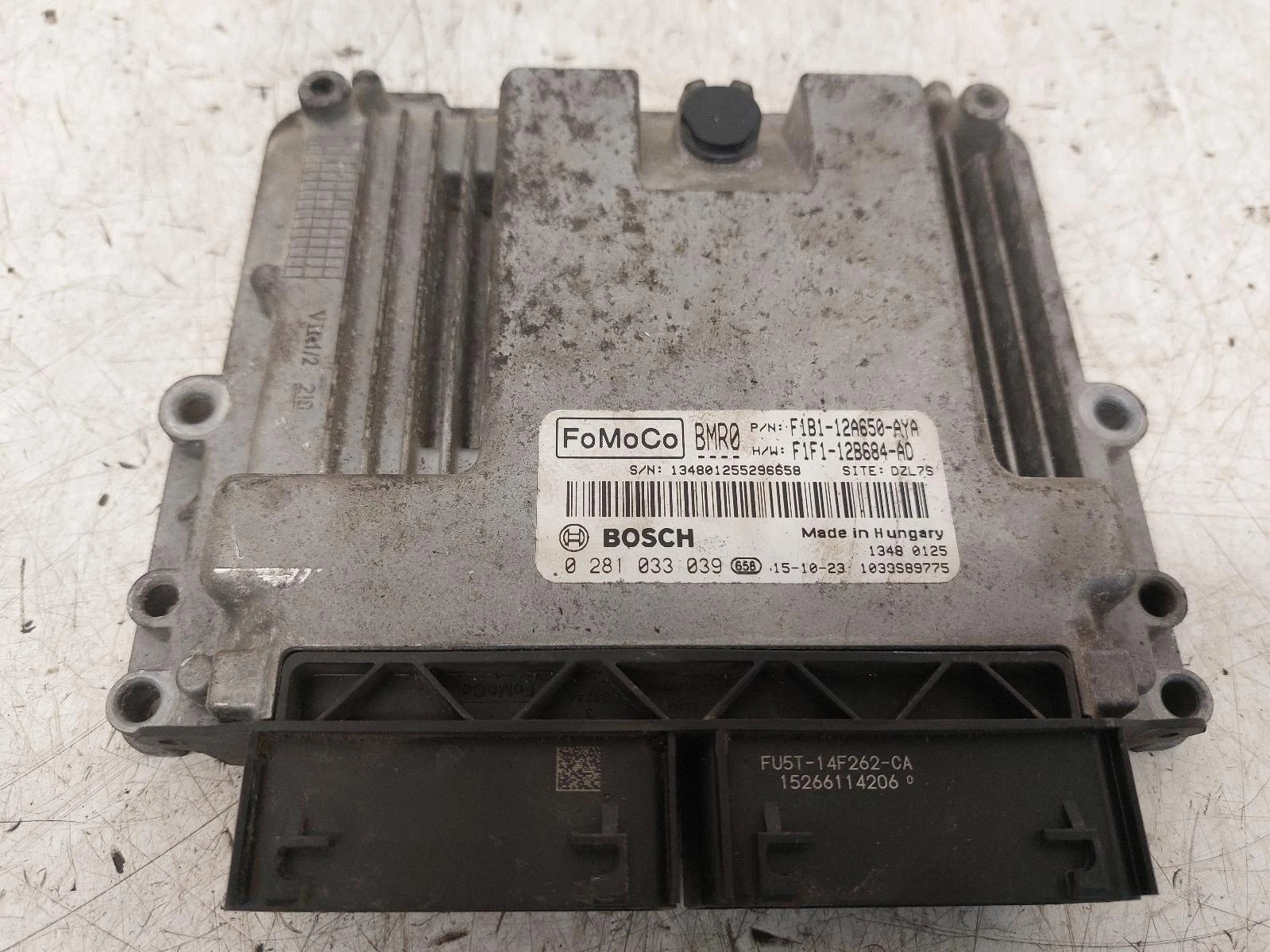 Ford Fiesta Mk7 ECU Engine Control Unit Kit Parts 