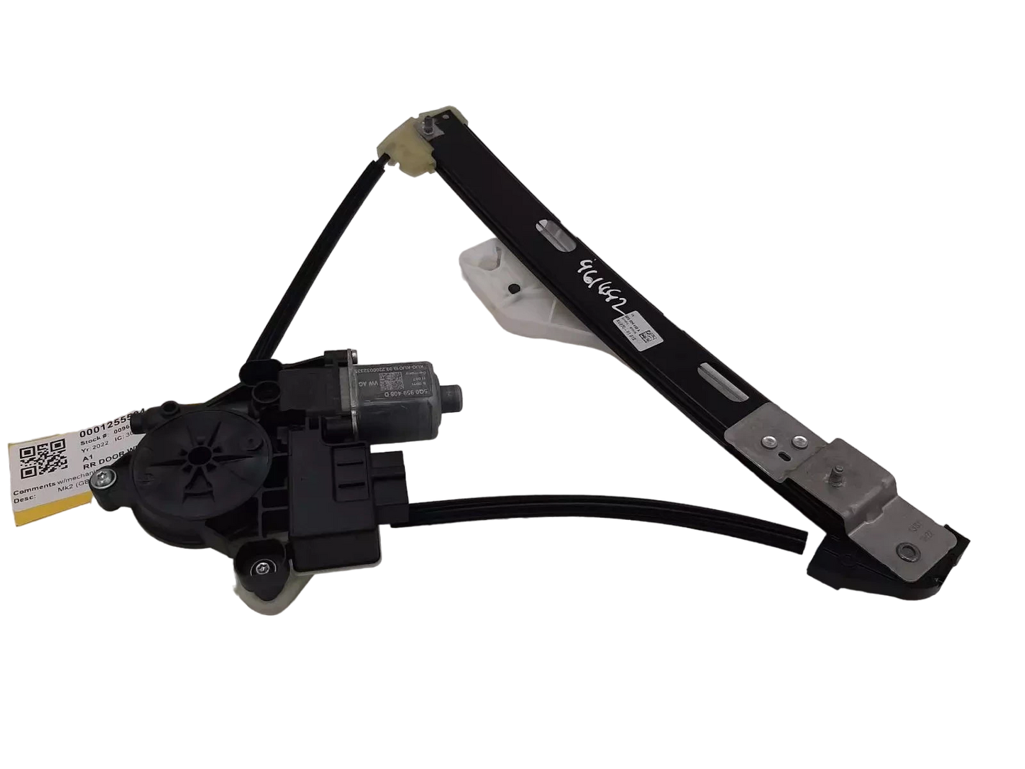 Audi A1 Window Regulator Rear Drivers Side 