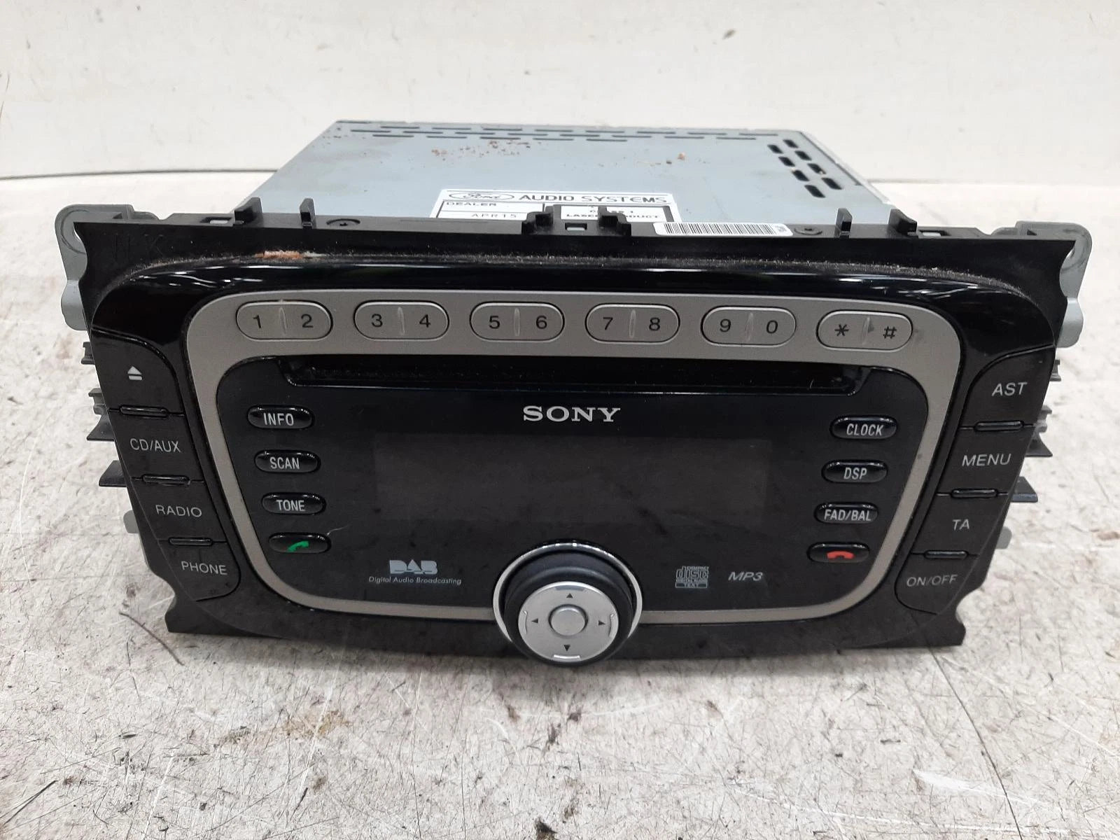 Ford S Max Mk1 OEM Radio/CD/Stereo Head Unit No Code Available 