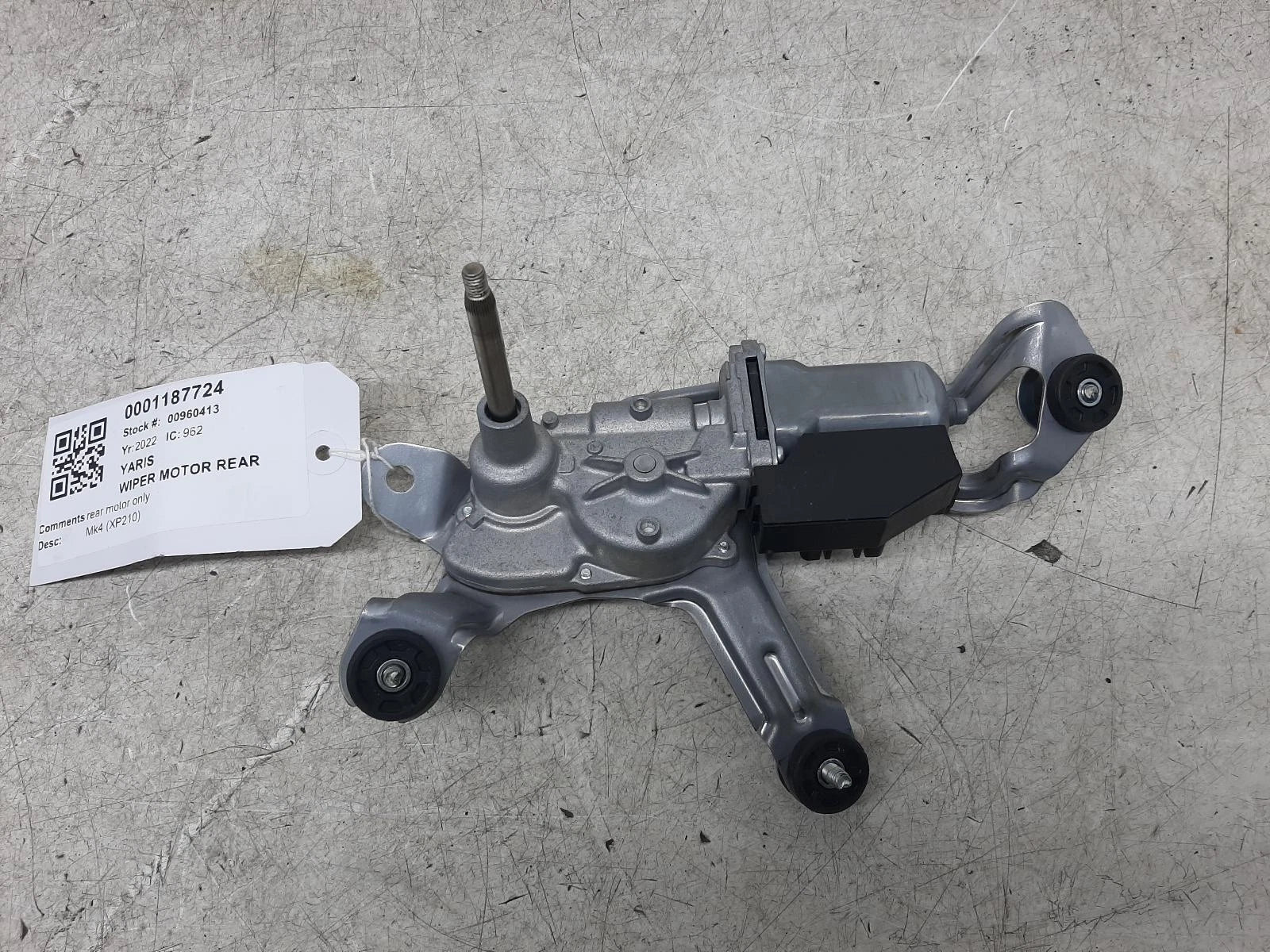 Toyota Yaris Mk4 (XP210) Rear Wiper Motor Only 