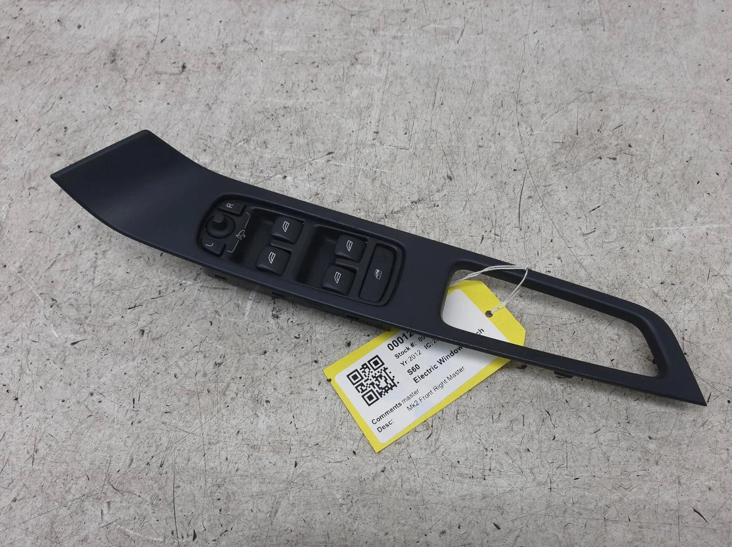 Volvo S60 Mk2 O/S Drivers Right Front Master Window Switch 