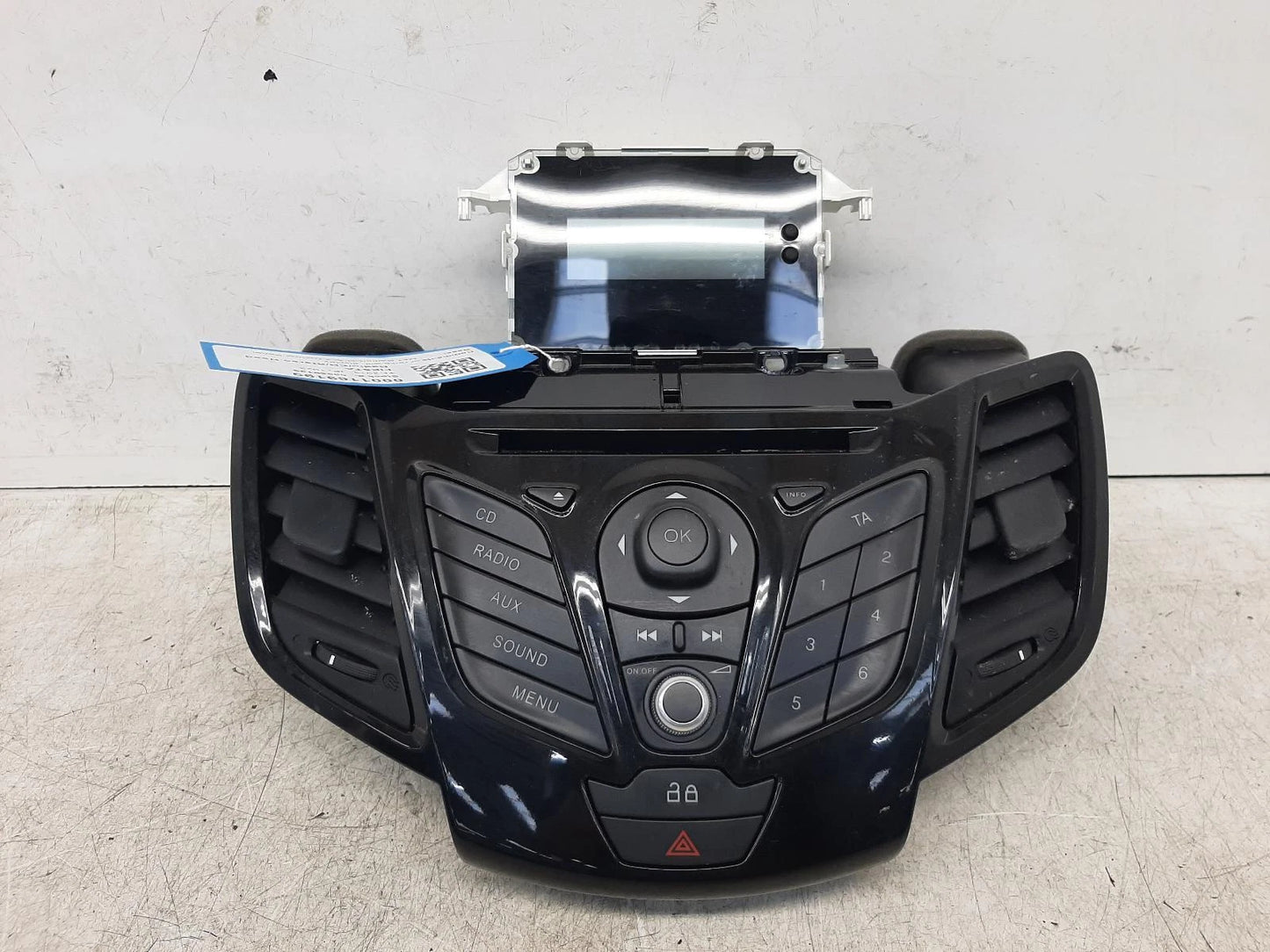 Ford Fiesta Mk7 OE Radio/CD/Stereo Head Unit No Code Available 