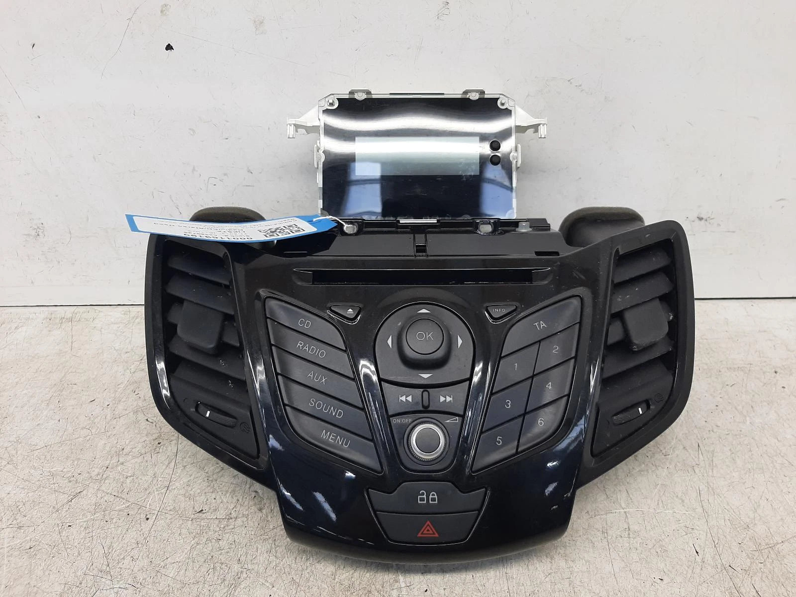 Ford Fiesta Mk7 OE Radio/CD/Stereo Head Unit No Code Available 