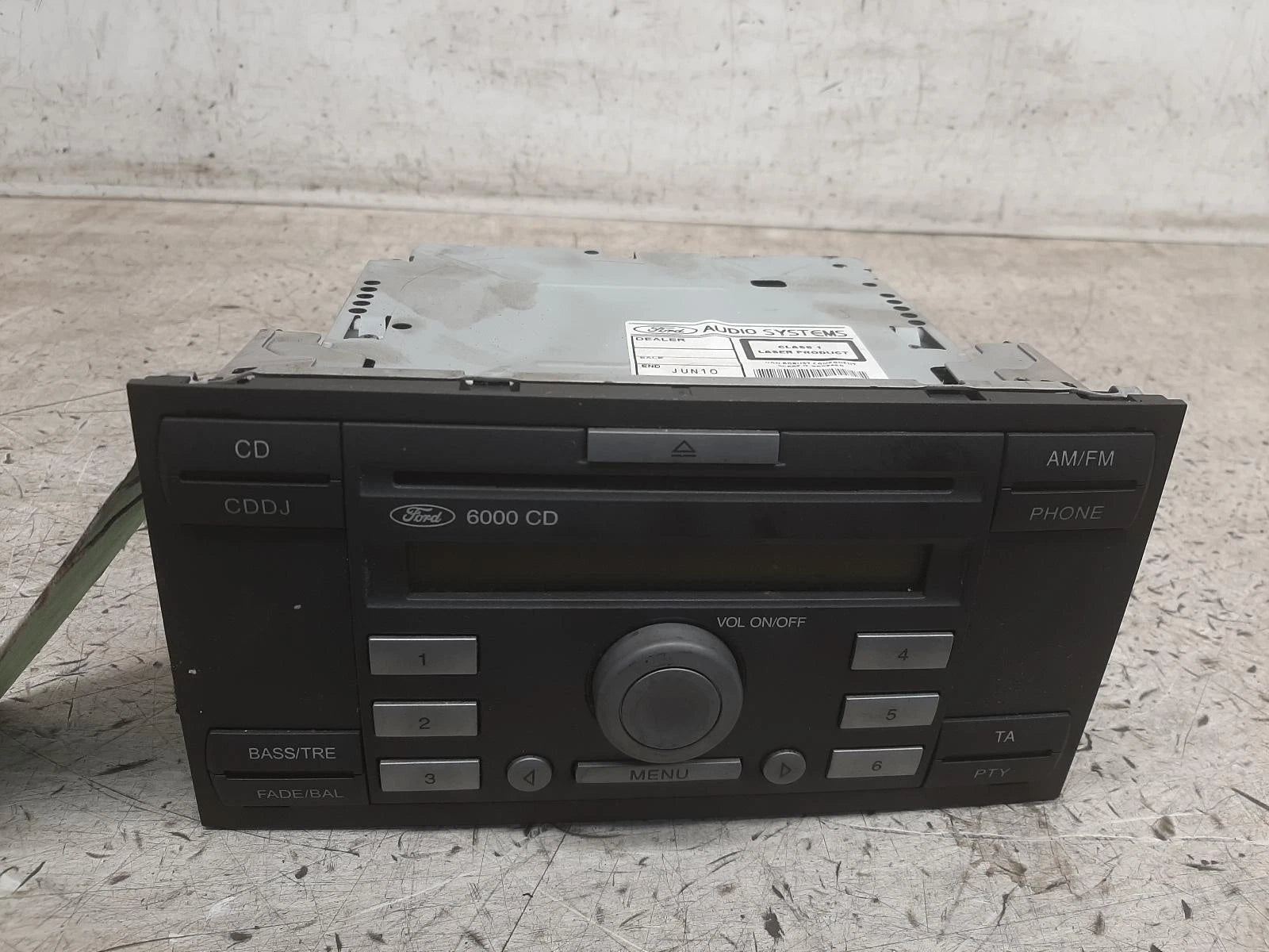 Ford Focus C Max Mk1 OEM Radio/CD/Stereo Head Unit No Code Available 