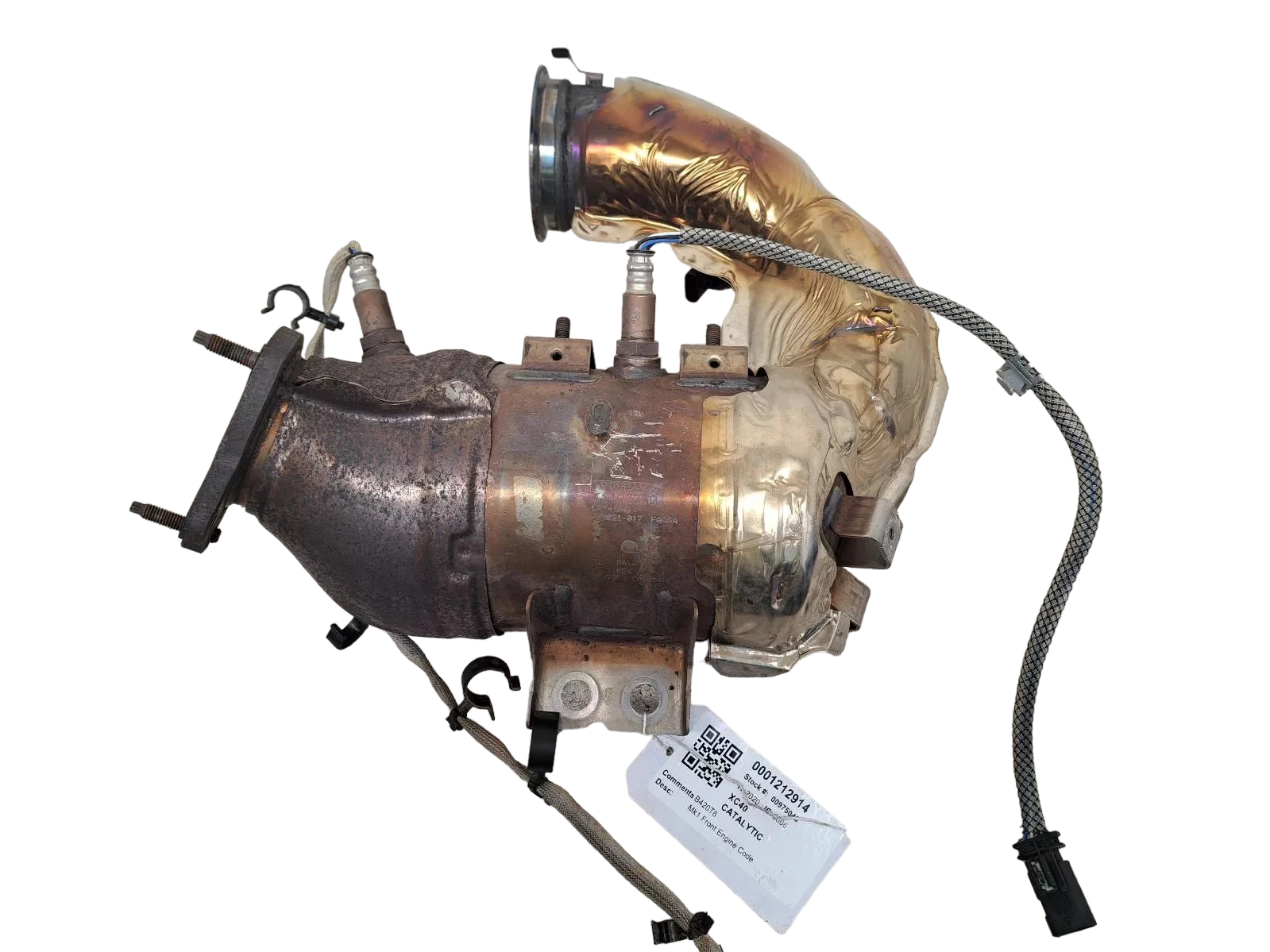 Volvo Xc40 Exhaust Catalyst 