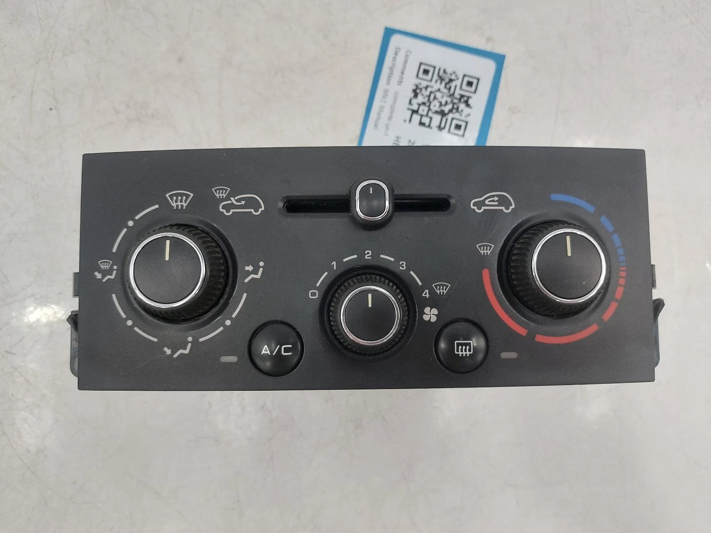 Peugeot 207 Heater Control Switch 