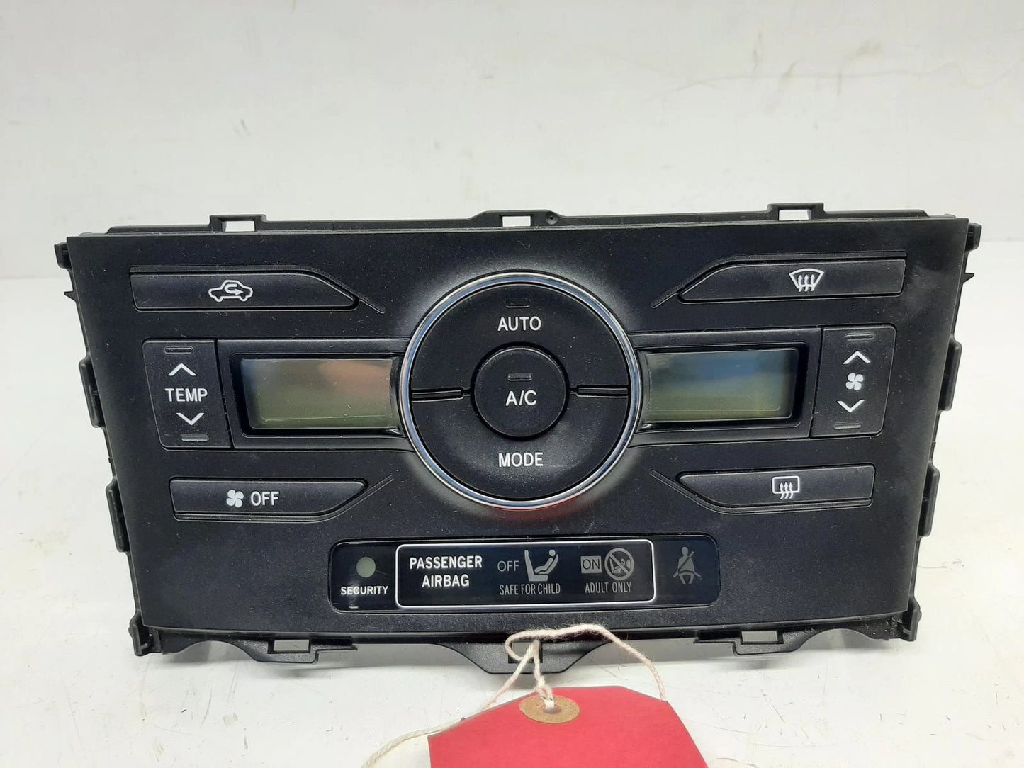 Toyota Auris Heater Control Switch 