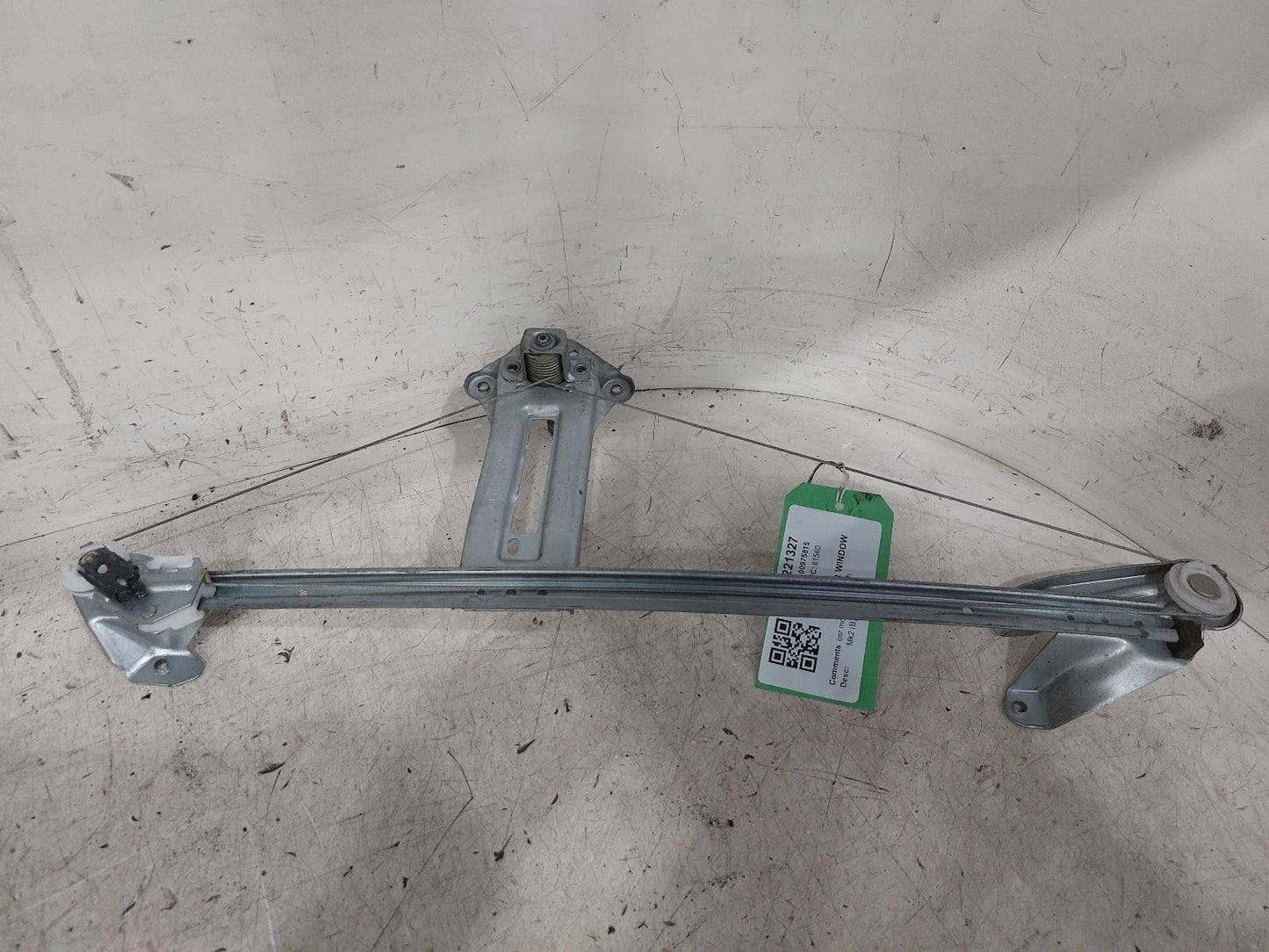 Opel Zafira Window Regulator Rear Drivers Side 