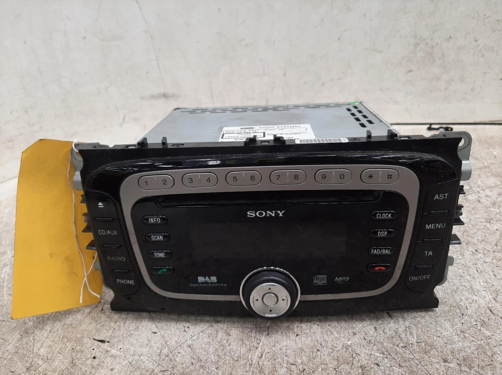Ford S Max Mk1 Facelift OEM Radio/CD/Stereo Head Unit - No Code Available 