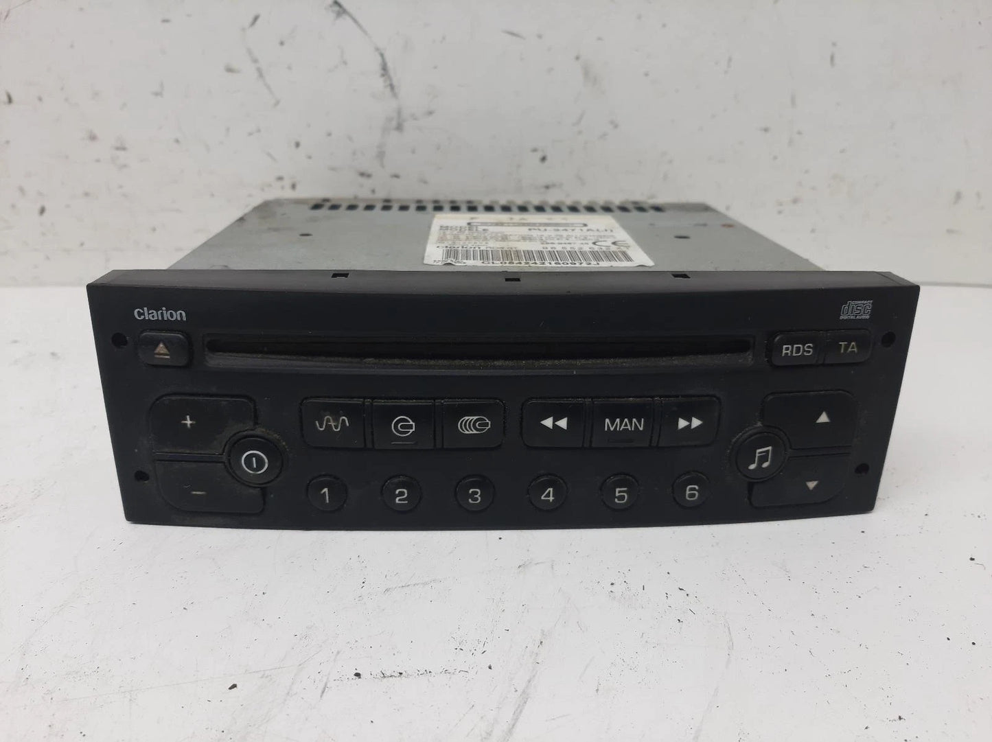 Peugeot 206 Mk1 Radio/CD/Stereo Head Unit No Code Available 