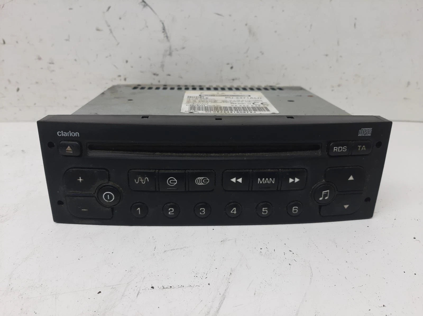 Peugeot 206 Mk1 Radio/CD/Stereo Head Unit No Code Available 