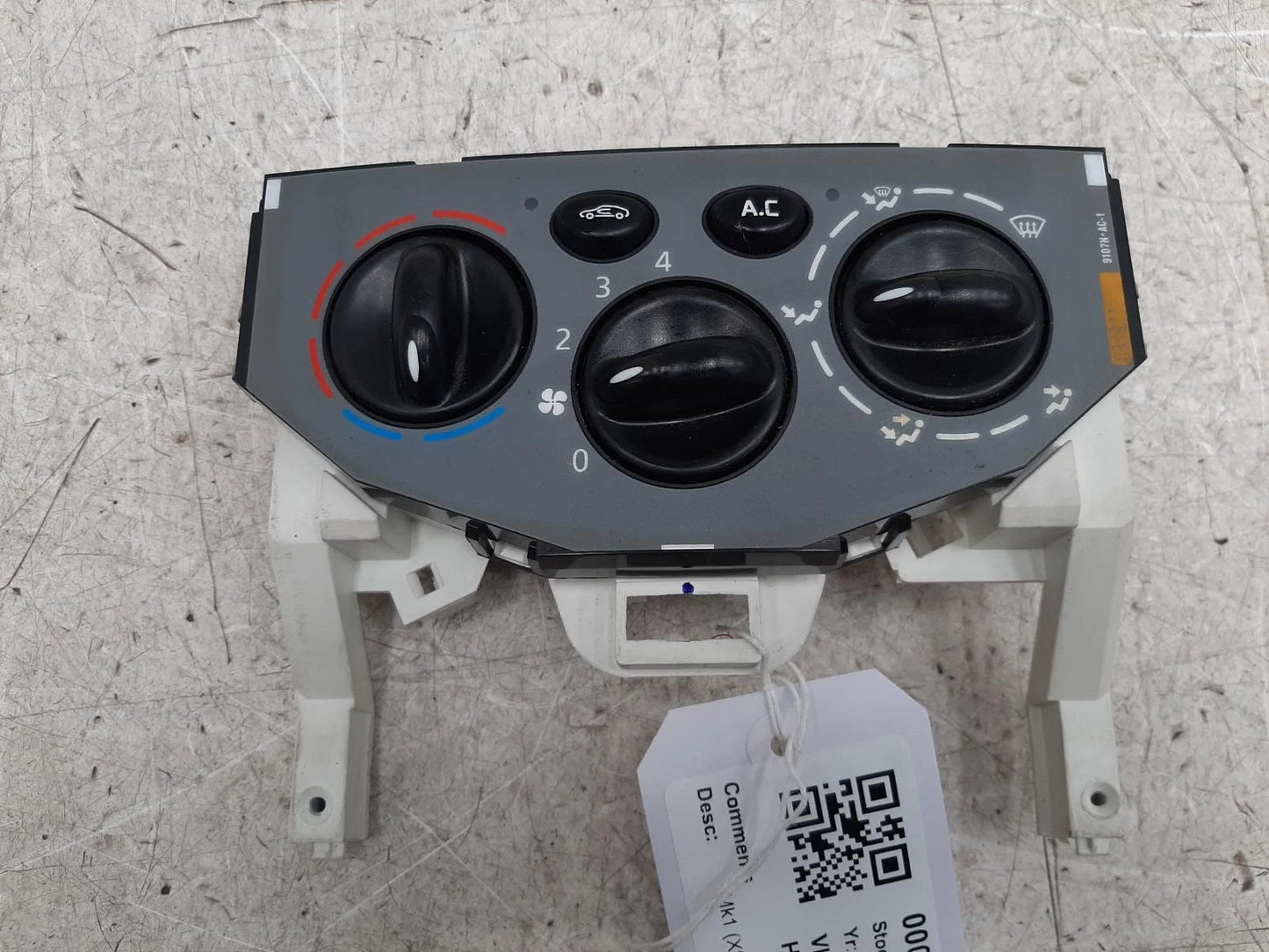 Opel Vivaro Heater Control Switch 