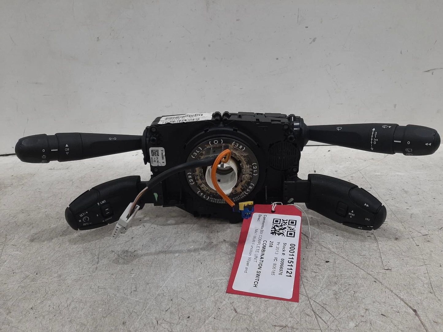 Peugeot 208 Mk1 COMBINATION SWITCH Indicator Lights Wiper Stalks 