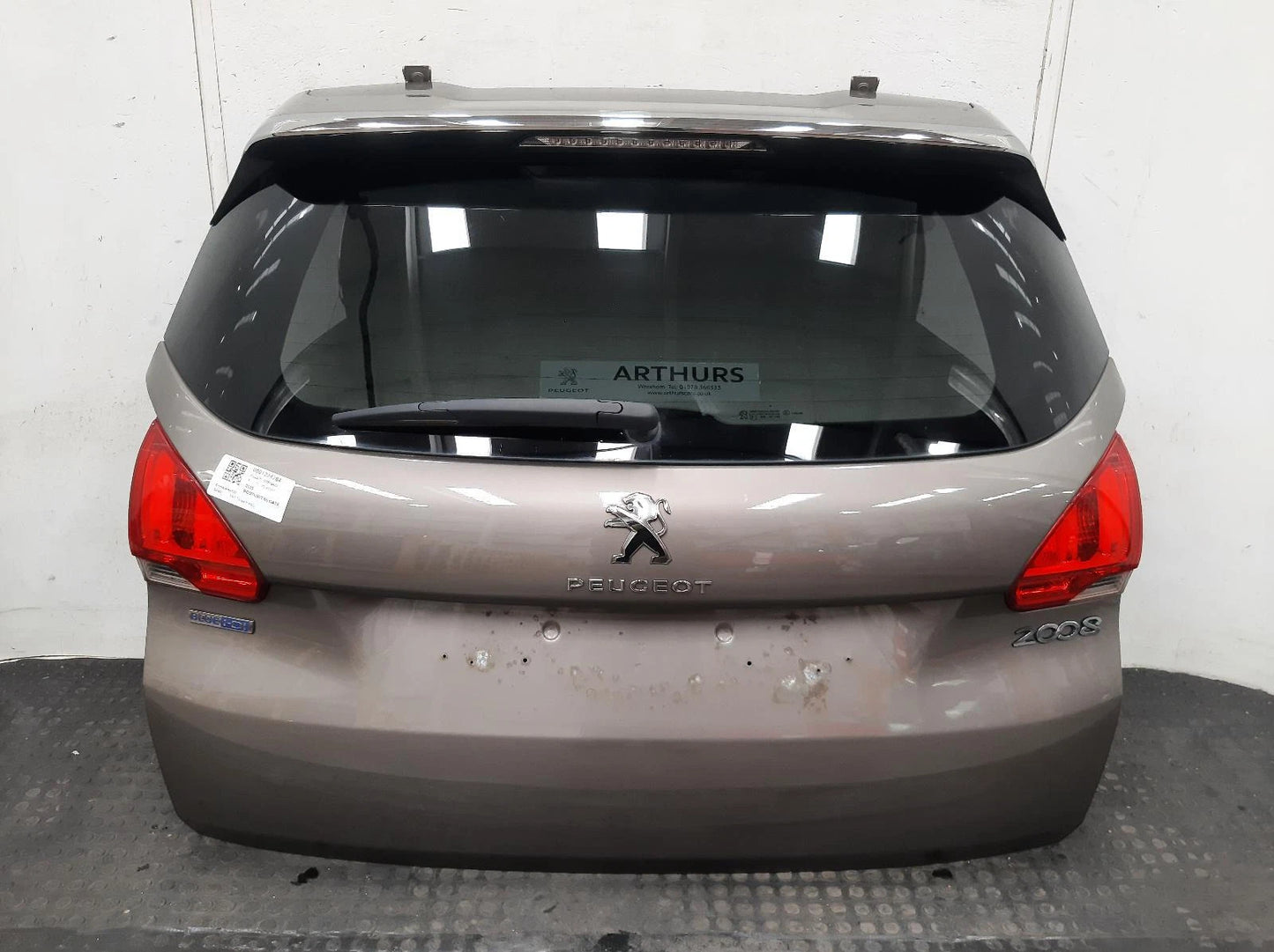 Peugeot 2008 Mk1 Grey Tailgate 