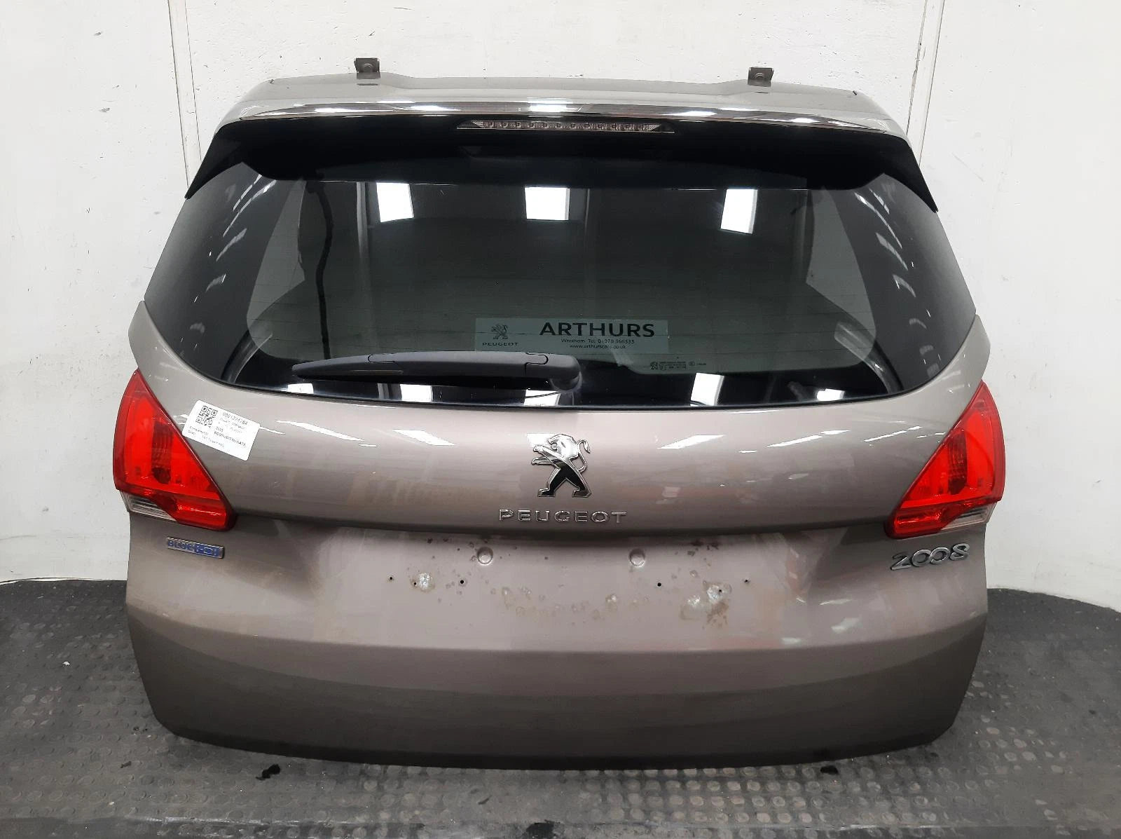 Peugeot 2008 Mk1 Grey Tailgate 