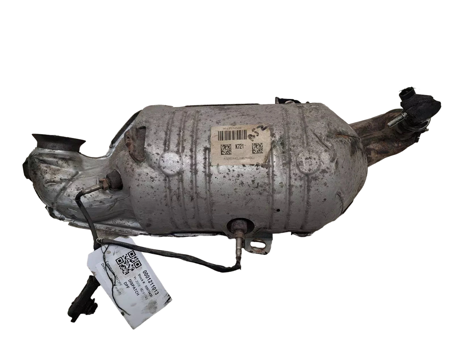 Citroen Dispatch Exhaust Particulate Filter 