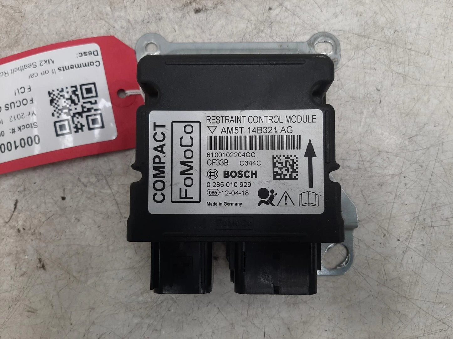 Ford Focus C Max Mk2 ECU Engine Control Unit Kit Parts 