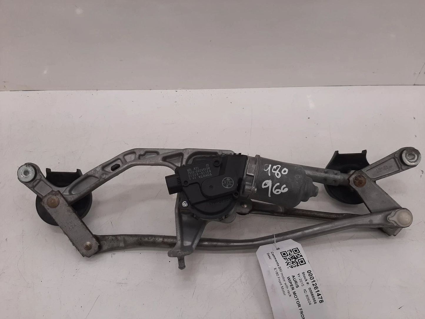 Toyota Auris Front Wiper Motor With Linkage/Rack 