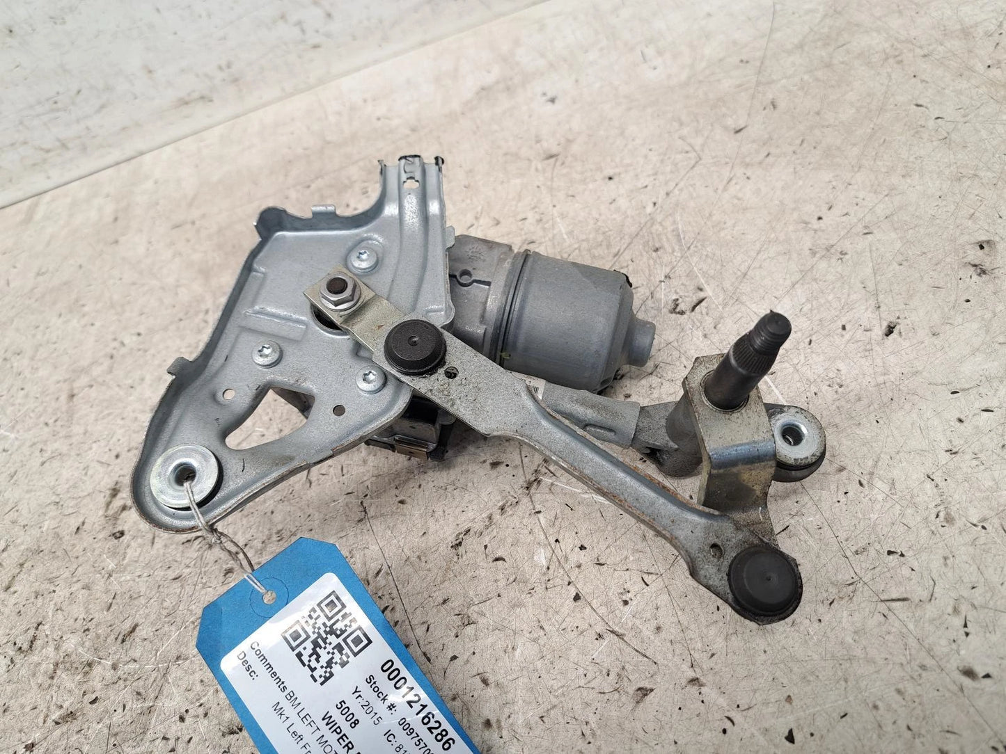 Peugeot 5008 Mk1 Left Front Bosch Wiper Motor 