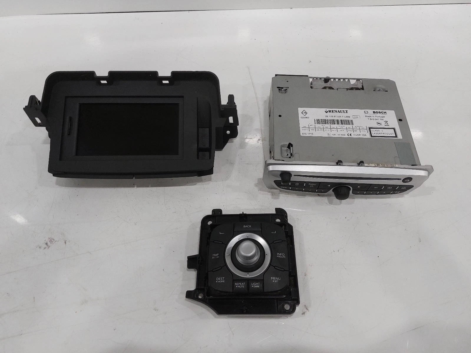 Renault Megane Sat. Nav. Unit Satellite Navigation Head Unit 