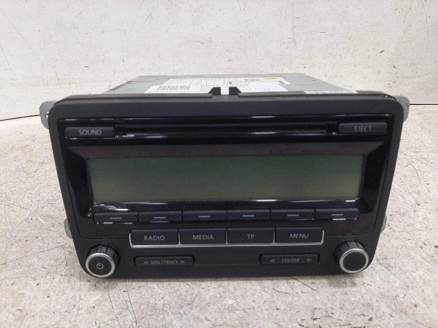Volkswagen Golf Mk6 OEM Radio/CD/Stereo Head Unit No Code Available 