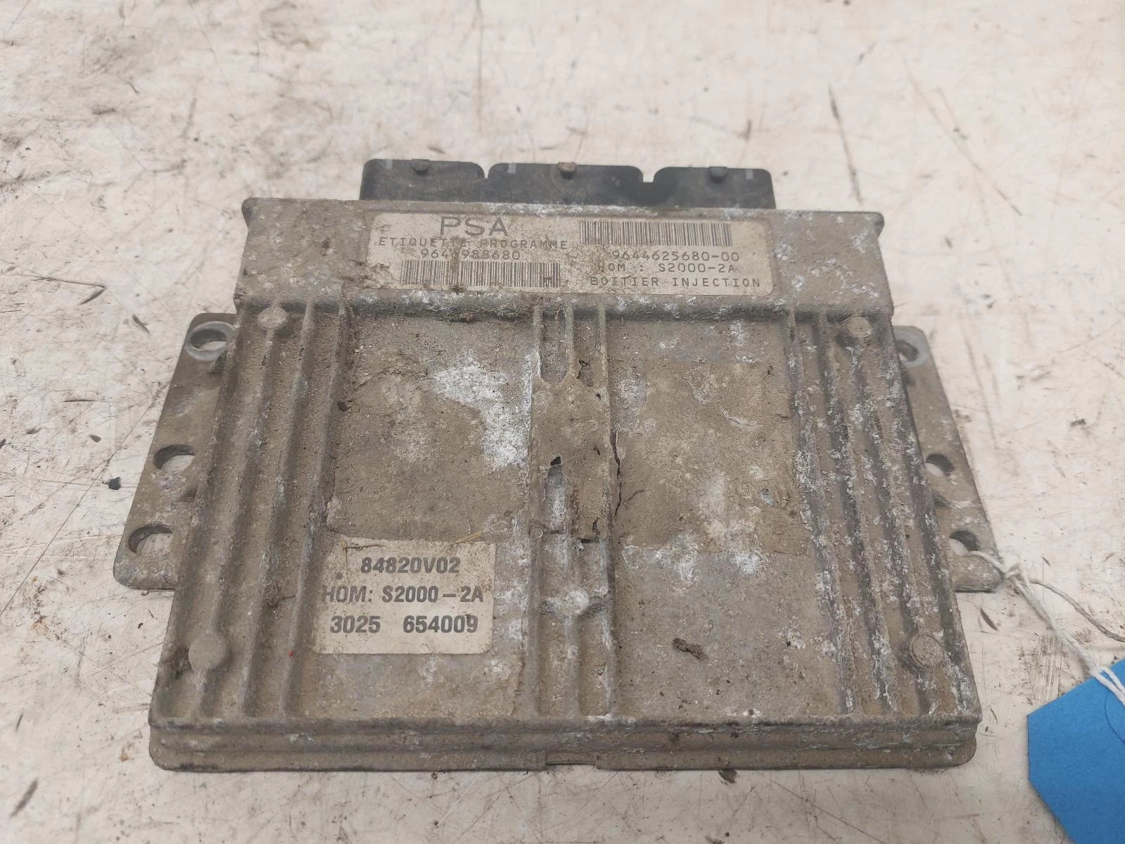 Peugeot 206 Mk1 TU3JP (KFW) ECU Engine Control Unit 