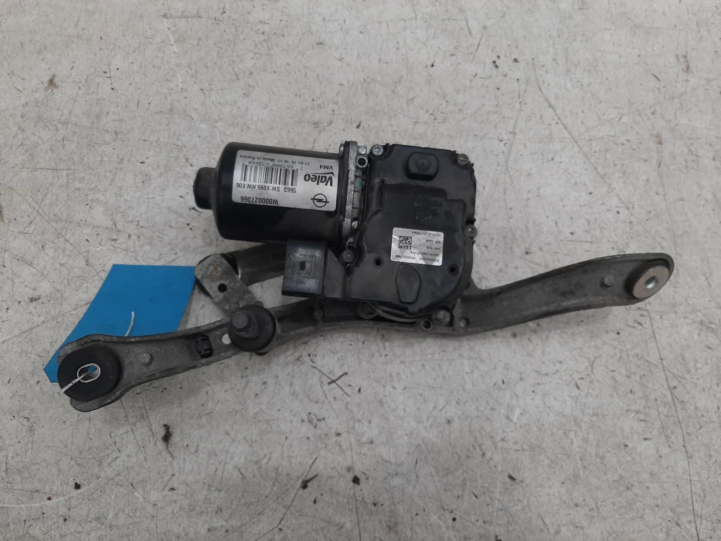 Opel Zafira C Front Wiper Motor With Rack 