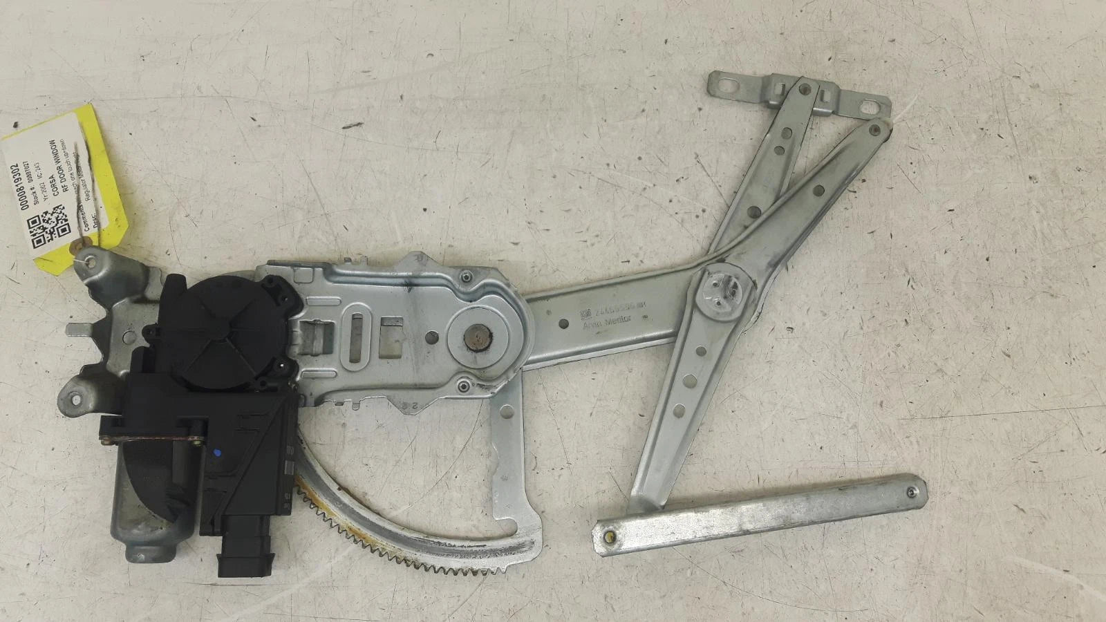 Opel Corsa Window Regulator Front Drivers Side 