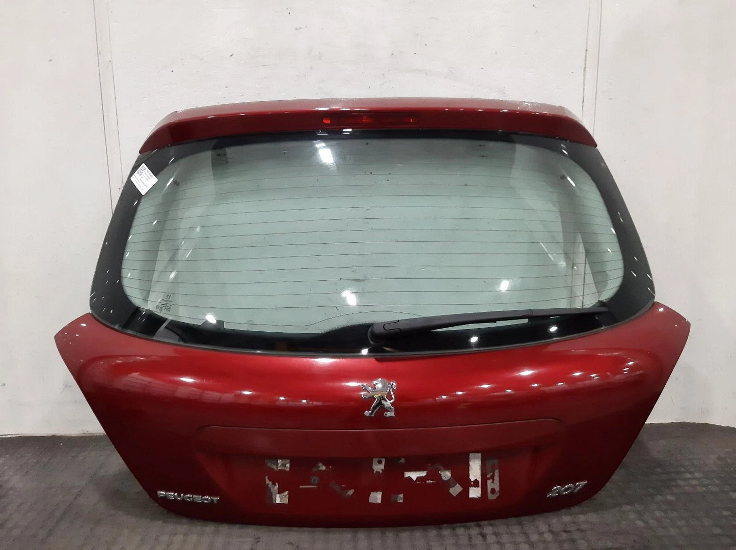 Peugeot 207 Mk1 Red Tailgate 
