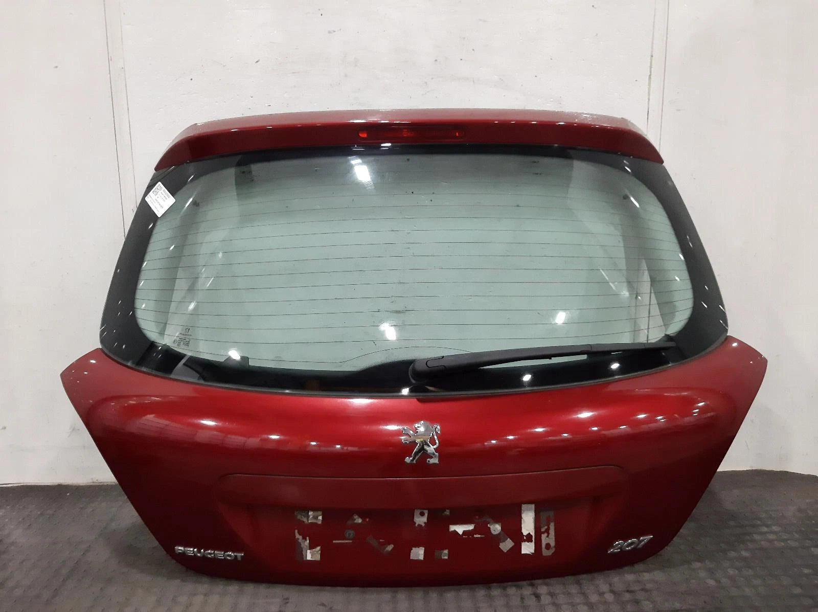 Peugeot 207 Mk1 Red Tailgate 