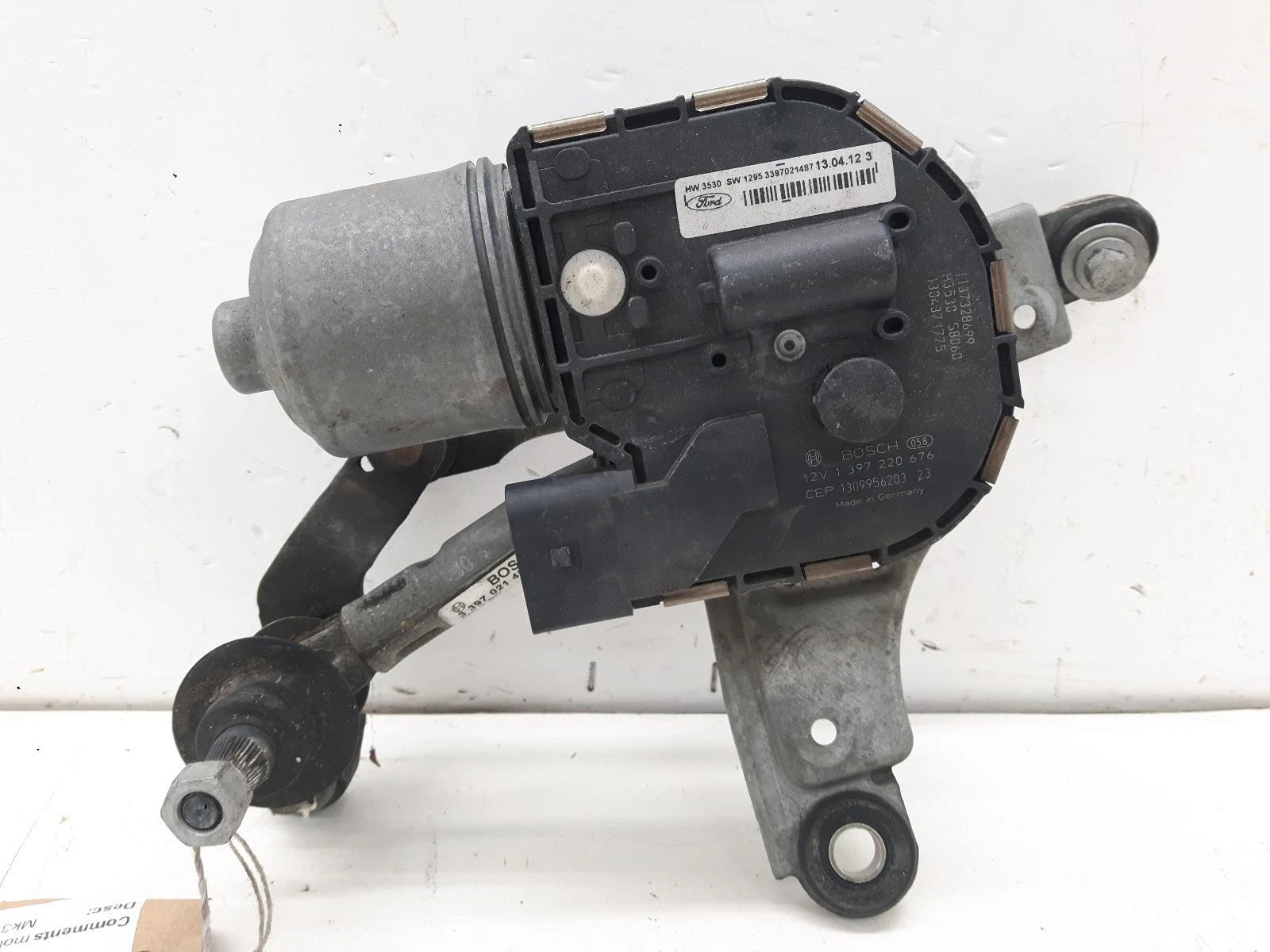 Ford Galaxy Bosch Front Wiper Motor With Linkage 