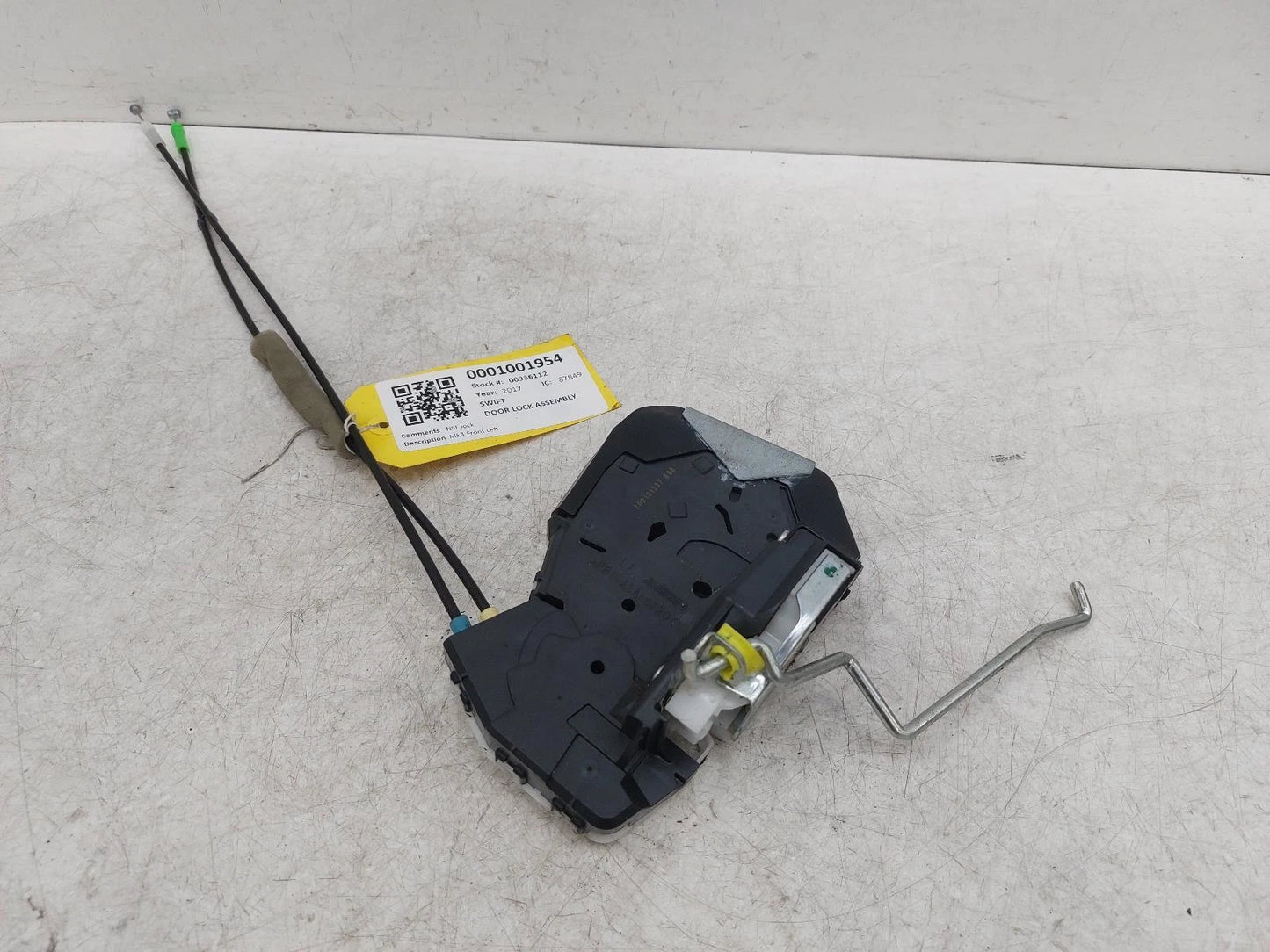 Suzuki Swift Mk4 N/S Left Front Door Lock Assembly 