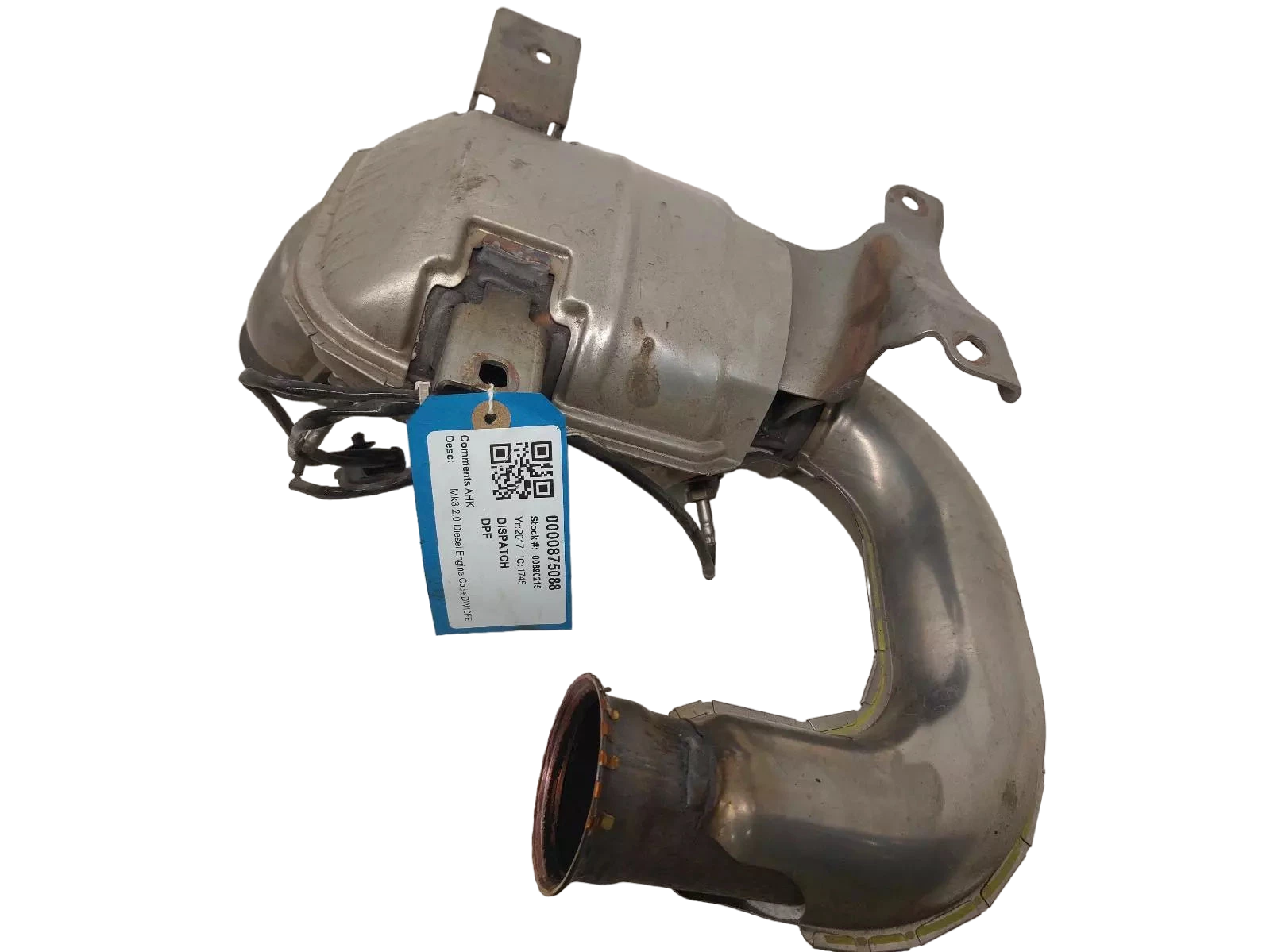 Citroen Dispatch Exhaust Particulate Filter 